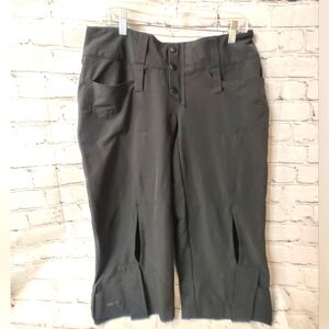 Nike ACG Fit Dry Womens Vintage Hiking Nylon Pants Size 10 Adjustable Cuffs